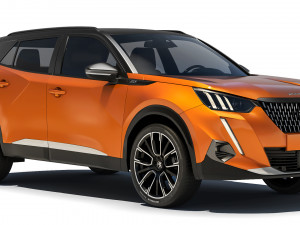 Peugeot 2008 GT 2020 3D 模型