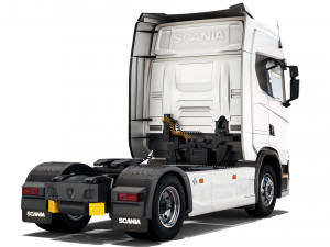 Scania S730 42 2017 Model 3D