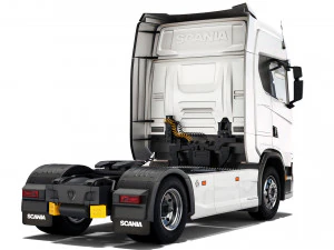 Scania S730 42 2017 3D Model