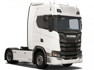 Scania S730 42 2017 3D Model