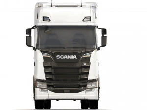Scania S730 42 2017 3D Model