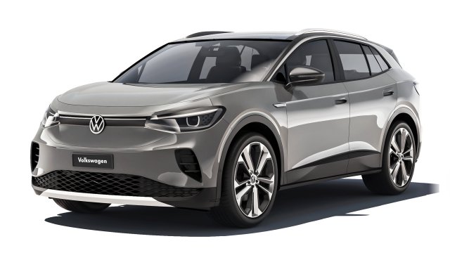 Volkswagen ID4 1st Edition 2021 Model 3D .c4d .max .obj .3ds .fbx .stl .blend 