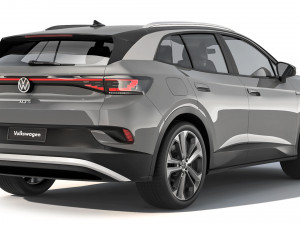 Volkswagen ID4 1st Edition 2021 Model 3D