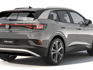 Volkswagen ID4 1st Edition 2021 3D Model