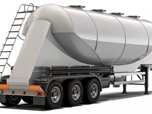 Feldbinder EUT 40 silo 2017 3D Model