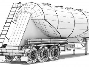 Feldbinder EUT 40 silo 2017 3Dモデル