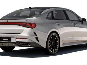 KIA K5 GT-Line 2021 3D-Modell