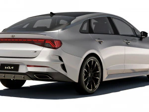 KIA K5 GT-Line 2021 3D Model