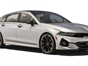 KIA K5 GT-Line 2021 3D Model