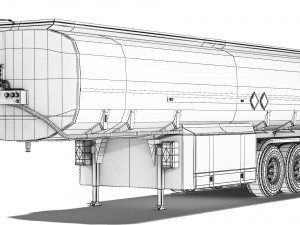 Schwarzmuller TSL-3E cistern 2010 Modello 3D