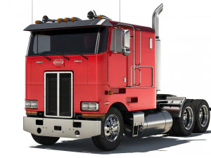 Peterbilt 362 64 1981 Modelo 3D