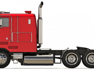 Peterbilt 362 64 1981 3D Model