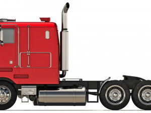 Peterbilt 362 64 1981 3D Model