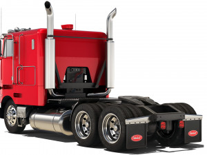 Peterbilt 362 64 1981 3D Model