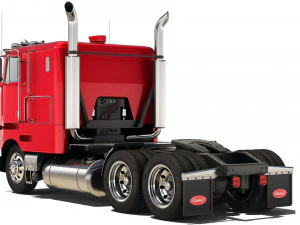 Peterbilt 362 64 1981 3D Model