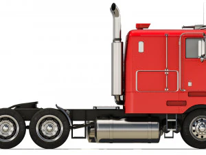 Peterbilt 362 64 1981 3D Model