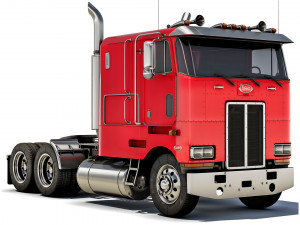 Peterbilt 362 64 1981 3D Model