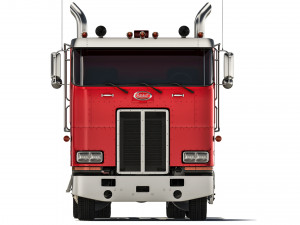 Peterbilt 362 64 1981 3D Model