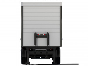 Kogel S24-1 Semi-trailer curtain 2021 3D Model