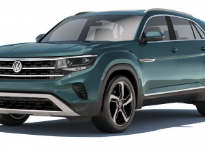Volkswagen Atlas Cross Sport 2021 3D मॉडल