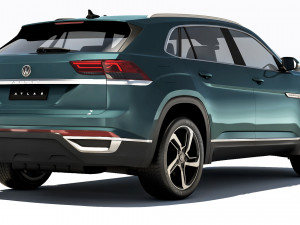 Volkswagen Atlas Cross Sport 2021 3D Модель