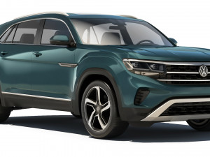 Volkswagen Atlas Cross Sport 2021 3D Модель