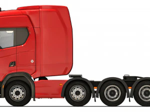 Scania R730 8X4 2020 Modelo 3D