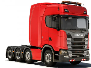 Scania R730 8X4 2020 Modelo 3D