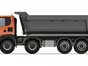 Самоскид Scania G500 XT 8x4 2022р 3D Модель