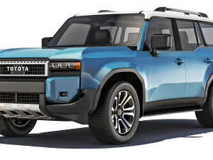 Toyota Land Cruiser 250 Prado 2024 3D Model