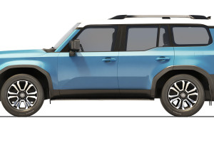 Toyota Land Cruiser 250 Prado 2024 Modelo 3D