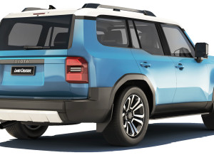 Toyota Land Cruiser 250 Prado 2024 Modelo 3D