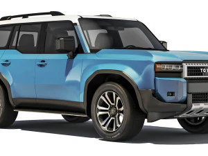 Toyota Land Cruiser 250 Prado 2024 3D Model