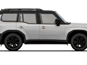 Toyota Land Cruiser 250 First Edition 2024 3D-Modell