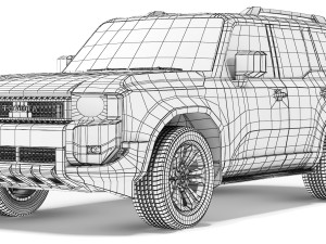 Toyota Land Cruiser 250 First Edition 2024 3D-Modell
