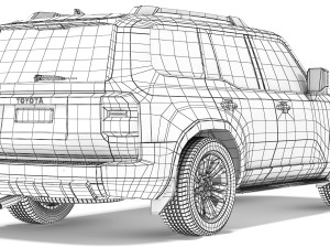 Toyota Land Cruiser 250 First Edition 2024 3D-Modell