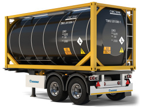 Krone Box Liner eL20 tank container 2023 3D Модель