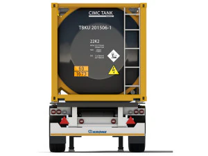 Krone Box Liner eL20 tank container 2023 3D Model