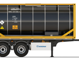 Krone Box Liner eL20 tank container 2023 3D Модель