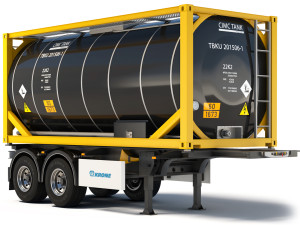 Krone Box Liner eL20 tank container 2023 3D Модель