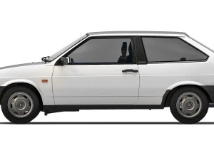 VAZ Lada 2108 Sputnik 1984 3D Model