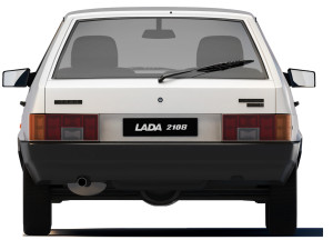 VAZ Lada 2108 Sputnik 1984 Model 3D
