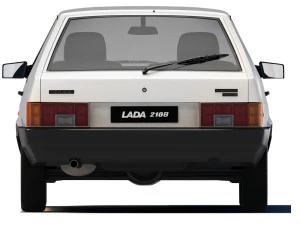 VAZ Lada 2108 Sputnik 1984 3D Model