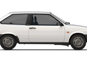 VAZ Lada 2108 Sputnik 1984 Model 3D