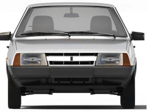 VAZ Lada 2108 Sputnik 1984 3D Model