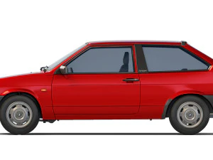 VAZ Lada 2108 Sputnik 1991 3D Model