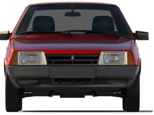 VAZ Lada 2108 Sputnik 1991 3D Модель