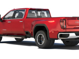 GMC Sierra 3500HD SLT 2020 Model 3D