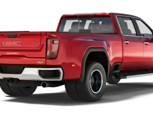 GMC Sierra 3500HD SLT 2020 Model 3D