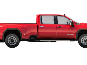 GMC Sierra 3500HD SLT 2020 3D Model